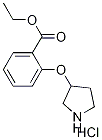 Ethyl2-(pyrrolidin-3-yloxy)benzoatehydrochloride Structure,1220032-96-1Structure