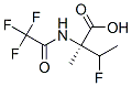 Isovaline, 3-fluoro-n-(trifluoroacetyl)-(9ci) Structure,122008-08-6Structure