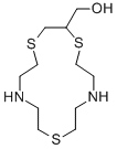 1,4,10-Trithia-7,13-diazacyclopentadecane-2-methanol Structure,122023-94-3Structure