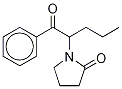 alpha-(2-Oxopyrrolidino)valerophenone Structure,1220881-04-8Structure