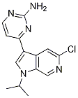 4-(5-Chloro-1-isopropyl-1h-pyrrolo[2,3-c]pyridin-3-yl)pyrimidin-2-amine Structure,1221153-82-7Structure