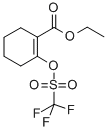 Ethyl 2-(trifluoromethyl sulfonyloxy)-1-cyclohenxene-1-carboxylate Structure,122135-83-5Structure