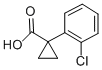 1-(2-Chlorophenyl)cyclopropanecarboxylic acid Structure,122143-19-5Structure