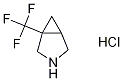 1-(Trifluoromethyl)-3-azabicyclo[3.1.0]hexane hydrochloride Structure,1221722-96-8Structure