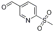 6-(Methylsulphonyl)nicotinaldehyde Structure,1221792-08-0Structure