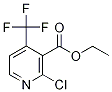 Ethyl 2-chloro-4-(trifluoromethyl)pyridine-3-carboxylate Structure,1221792-56-8Structure