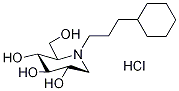 N-cyclohexylpropyl deoxynojirimycin, hydrochloride Structure,1221793-31-2Structure