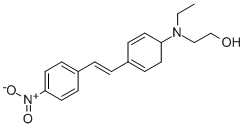 2-[Ethyl[4-[2-(4-nitrophenyl)ethenyl]phenyl]amino]ethanol Structure,122258-56-4Structure