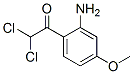 Ethanone, 1-(2-amino-4-methoxyphenyl)-2,2-dichloro- Structure,122259-64-7Structure