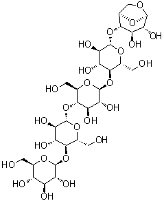 1,6-Anhydro-β-d-cellopentose Structure,122274-98-0Structure