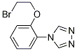 4-(2-(2-Bromoethoxy)phenyl)-4h-1,2,4-triazole Structure,1223748-41-1Structure