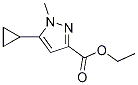 Ethyl 5-cyclopropyl-1-methyl-1h-pyrazole-3-carboxylate Structure,1223748-44-4Structure