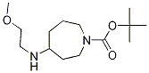 Tert-butyl 4-(2-methoxyethylamino)azepane-1-carboxylate Structure,1223748-50-2Structure