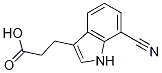 3-(7-Cyano-1h-indol-3-yl)propanoic acid Structure,1223748-52-4Structure