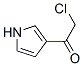 (9ci)-2-氯-1-(1H-吡咯-3-基)-乙酮結(jié)構(gòu)式_122450-28-6結(jié)構(gòu)式