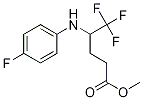 Methyl 5,5,5-trifluoro-4-(4-fluorophenylamino)pentanoate Structure,1224599-57-8Structure