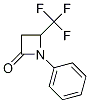 1-Phenyl-4-(trifluoromethyl)azetidin-2-one Structure,1224599-69-2Structure