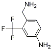 4-Amino-2-(trifluoromethyl)benzenemethanamine Structure,122509-22-2Structure