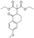 Diethyl2-(6-methoxy-1-oxo-1,2,3,4-tetrahydronaphthalen-2-yl)-2-methylmalonate Structure,1225228-88-5Structure