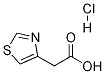 4-Thiazoleacetic acid hydrochloride Structure,1225286-62-3Structure