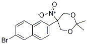 5-(6-Bromonaphthalen-2-yl)-2,2-dimethyl-5-nitro-1,3-dioxane Structure,1225347-07-8Structure