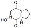 Pyrrolo[1,2-a]pyrazine-1,4-dione, hexahydro-2-hydroxy-, (s)- (9ci) Structure,122556-78-9Structure