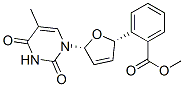 ((2S,5r)-5-(5-甲基-2,4-二氧代-3,4-二氫嘧啶-1(2H)-基)-2,5-二氫呋喃-2-基)甲基苯甲酸結(jié)構(gòu)式_122567-97-9結(jié)構(gòu)式