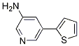 5-(Thiophen-2-yl)pyridin-3-amine Structure,1226415-45-7Structure