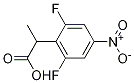 2-(2,6-Difluoro-4-nitrophenyl)propanoic acid Structure,1226776-82-4Structure