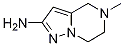 5-Methyl-4,5,6,7-Tetrahydro pyrazolo[1,5-a]pyrazin-2-amine Structure,1227210-33-4Structure