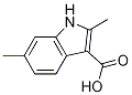 2,6-Dimethyl-1h-indole-3-carboxylic acid Structure,1227267-27-7Structure