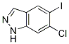 6-Chloro-5-iodo-1h-indazole Structure,1227269-39-7Structure