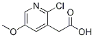 (2-Chloro-5-methoxy-pyridin-3-yl)acetic acid Structure,1227499-89-9Structure