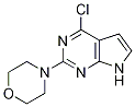 4-(4-Chloro-7h-pyrrolo[2,3-d]pyrimidin-2-yl)morpholine Structure,1227958-05-5Structure