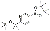 5-(4,4,5,5-Tetramethyl-1,3,2-dioxaborolan-2-yl)-2-(2-(trimethylsilyloxy)propan-2-yl)pyridine Structure,1228014-10-5Structure