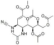 N-cyano zanamivir amine triacetate methyl ester Structure,1228216-82-7Structure