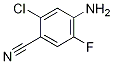 4-Amino-2-chloro-5-fluorobenzonitrile Structure,1228376-68-8Structure