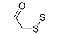 2-Propanone, 1-(methyldithio)-(9ci) Structure,122861-78-3Structure