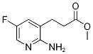 Methyl 3-(2-amino-5-fluoropyridin-3-yl)propanoate Structure,1228665-99-3Structure