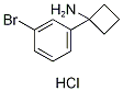 1-(3-Bromophenyl)cyclobutanamine hydrochloride Structure,1228879-34-2Structure