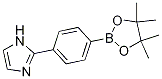 2-(4-(4,4,5,5-Tetramethyl-1,3,2-dioxaborolan-2-yl)phenyl)-1h-imidazole Structure,1229584-17-1Structure