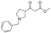 3-(1-Benzyl-pyrrolidin-3-yl)-3-oxo-propionic acid methyl ester Structure,1229623-52-2Structure