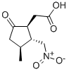 [1S-(1β,2α,3β)]-(+)-3-甲基-2-(硝基甲基)-5-氧代環(huán)戊烷乙酸結(jié)構(gòu)式_123000-45-3結(jié)構(gòu)式