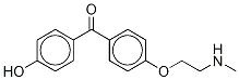 (4-Hydroxyphenyl)[4-[2-(methylamino)ethoxy]phenyl]methanone Structure,1231819-50-3Structure