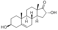 (3B,16a)-3,16-dihydroxy-androst-5-en-17-one Structure,1232-73-1Structure