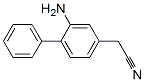 2-Amino-(1,1-biphenyl)-4-acetonitrile Structure,123270-24-6Structure