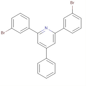 2,6-Bis(3-bromophenyl)-4-phenylpyridine Structure,123291-15-6Structure