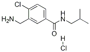 3-(Aminomethyl)-4-chloro-n-isobutylbenzamide hydrochloride Structure,1233025-09-6Structure