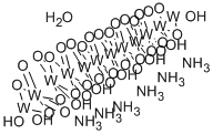 Ammonium metatungstate hydrate Structure,12333-11-8Structure