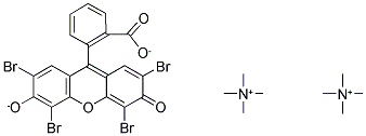 Eosin y bis(tetramethylammonium salt) Structure,123333-96-0Structure